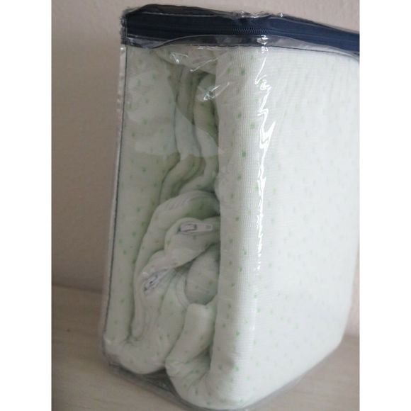 SERTA Zen Fusion KING SIZE Bamboo Pillow Cover Protectors Zippered Eco-Friendly - Picture 4 of 5